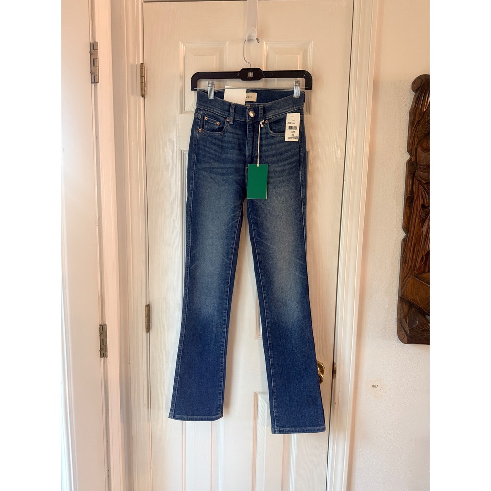 DL1961 Mara Straight Mid Rise Instasculpt Ankle Jeans Women Size 23